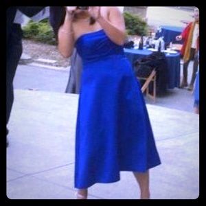 JS Boutique Royal Blue Gown